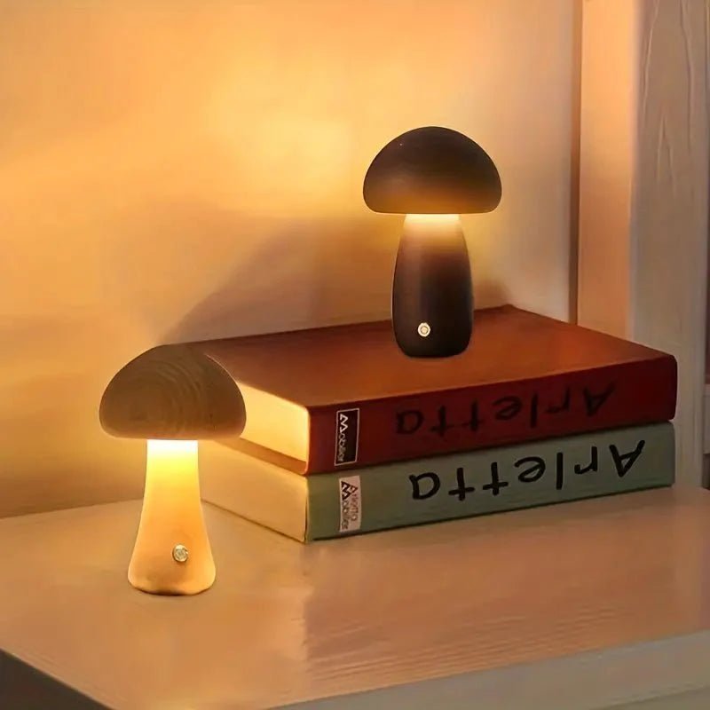 Livonez - Draadloze Paddenstoellamp - LivonezLIV - OKKERNOOT - YOB - 685