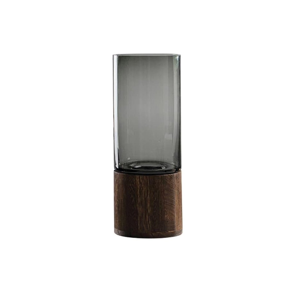 Livonez – Glas - en houten bloemenvaas - Livonez - MAAT 2 - JBP - 290